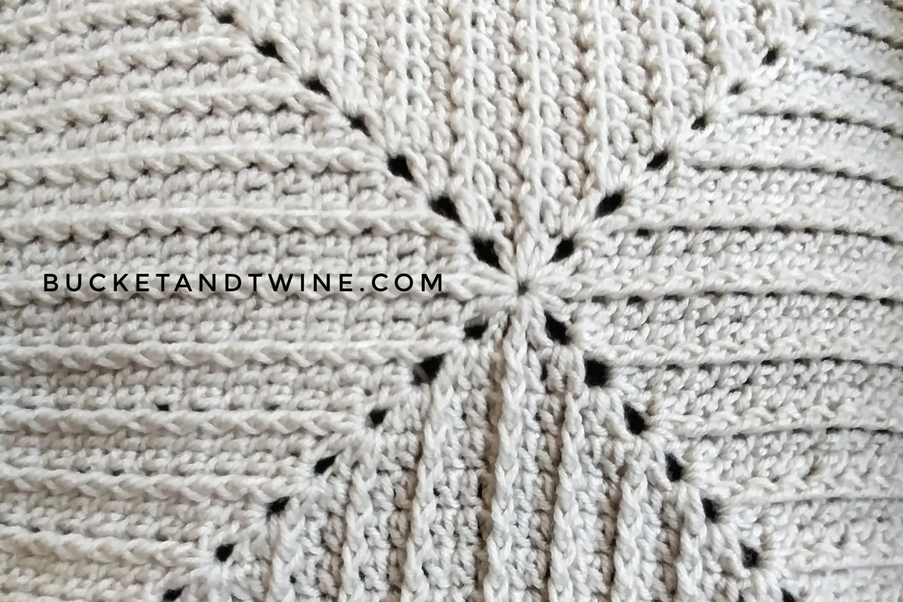 Granny square ridges front post double crochet